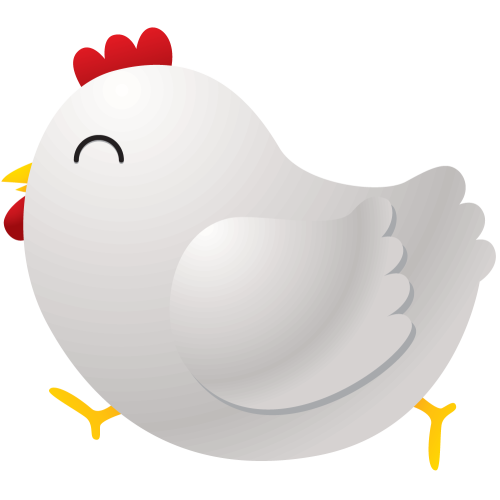 Autocollant Poule 2 Pour Enfants