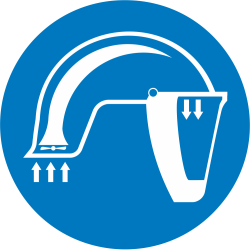 Autocollant Obligation Port Casque Racal