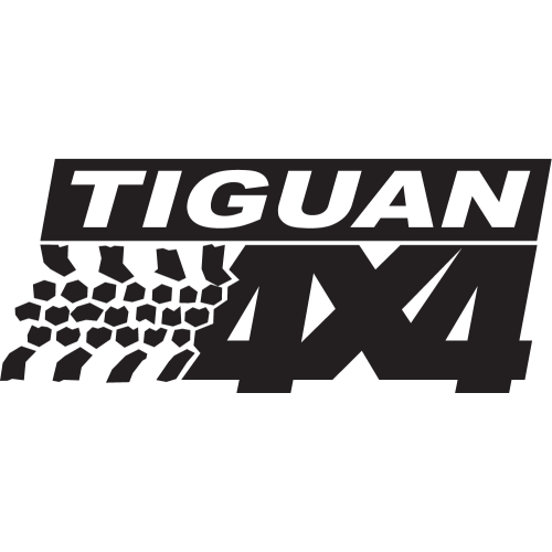 Sticker Logo 4x4 Tiguan