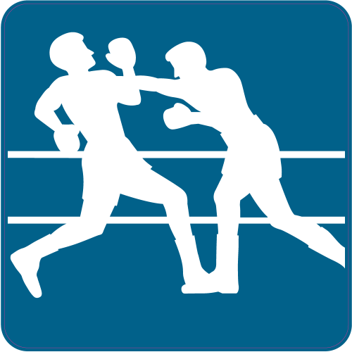 Autocollant Boxe A