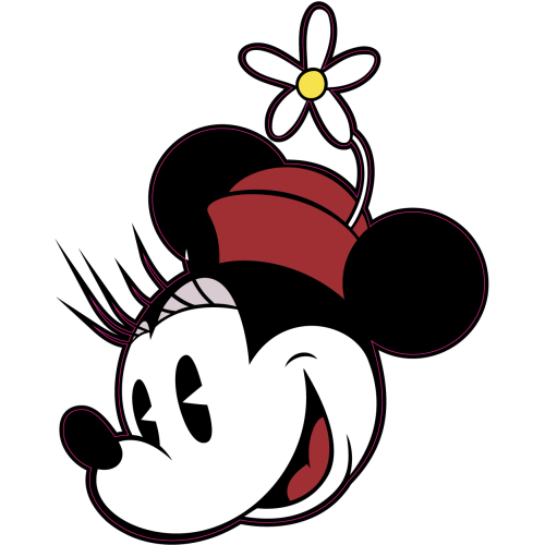 Autocollant Tete Minnie Original