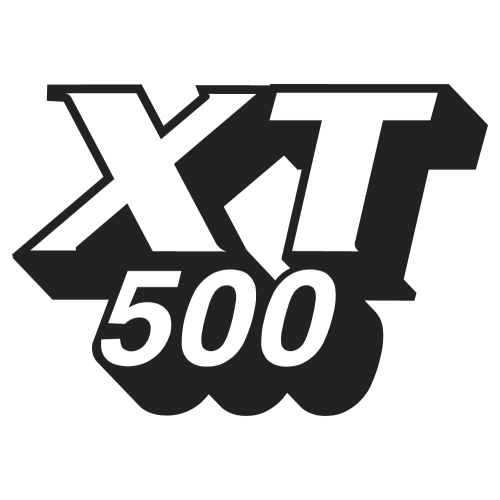 Sticker Yamaha Xt 500