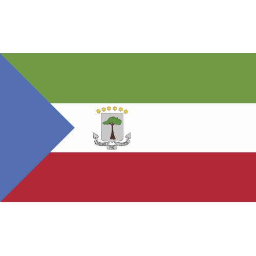 Autocollant Drapeau Guinée Equatoriale