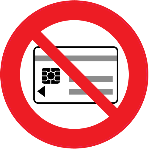 Autocollant Panneau Interdiction Support De Stockage