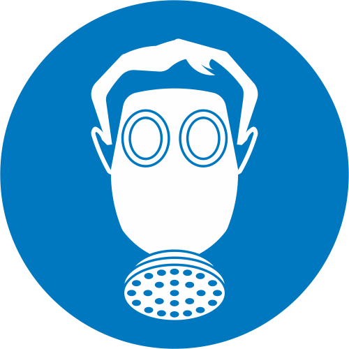 Autocollant Obligation Voies Respiratoire