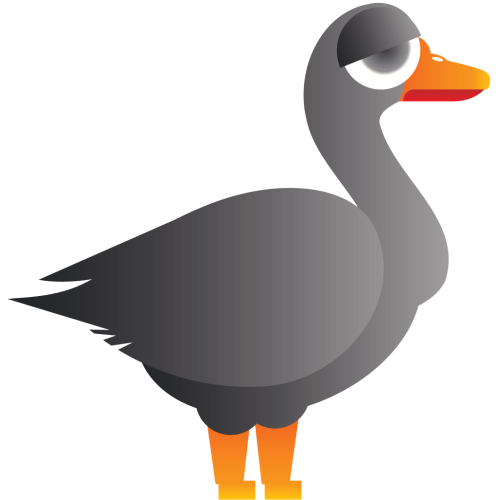 Autocollant Oie Pour Enfants