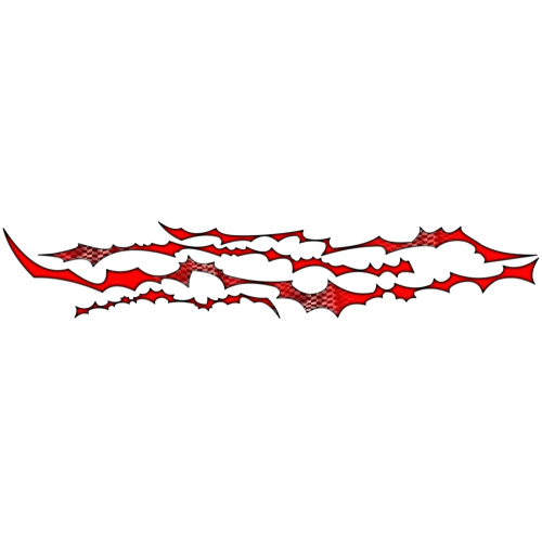 Autocollant Flaming Couleur