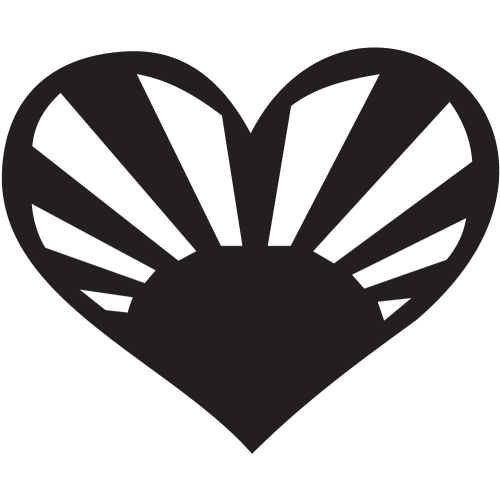 Sticker Jdm Coeur Japon