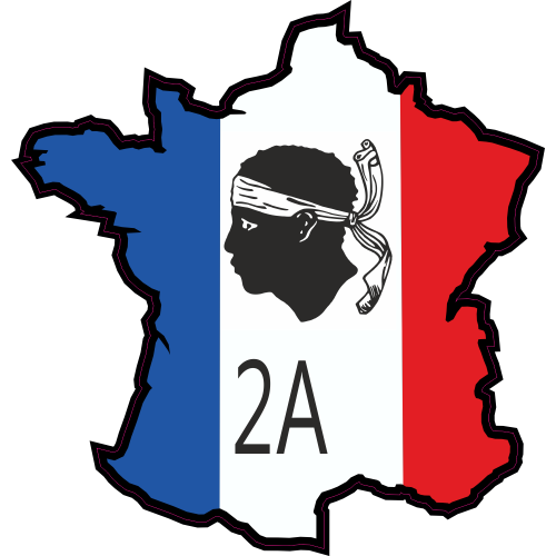 Autocollant  Corse Du Sud (corse)