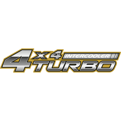 Autocollant Toyota 4x4 Intercooler