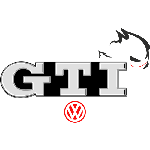 Autocollant Volkswagen Gti