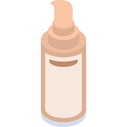 Autocollant Métier Esthétique Fond De Teint