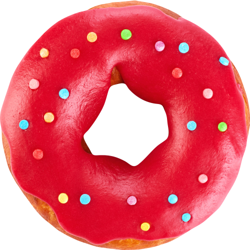 Autocollant Alimentation Gâteau Donuts 2