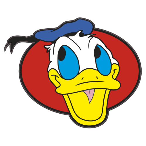 Autocollant Donald