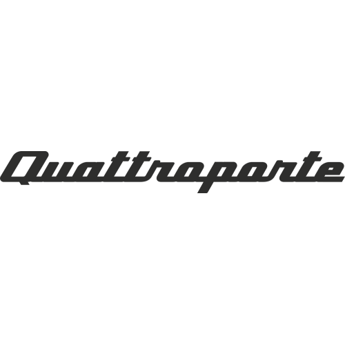 Autocollant Maserati Quattroporte
