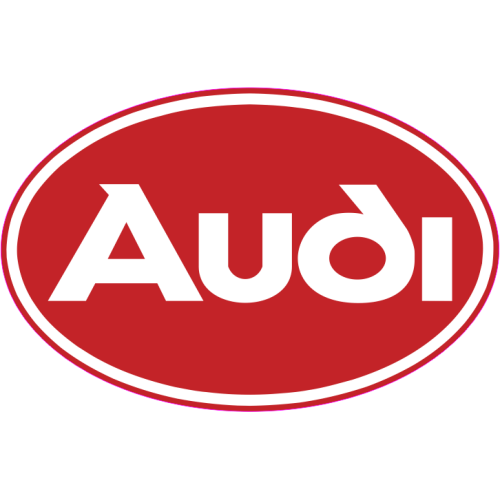 Autocollant Audi Rouge