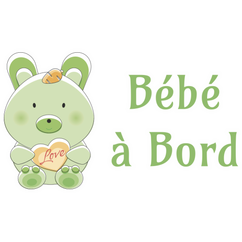 Autocollant Bébé à Bord Ourson