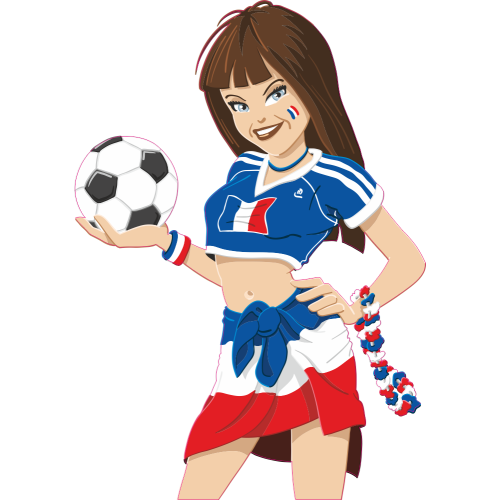 Autocollant Foot Euro 2008 France