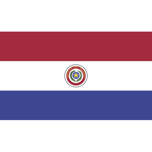 Autocollant Drapeau Paraguay
