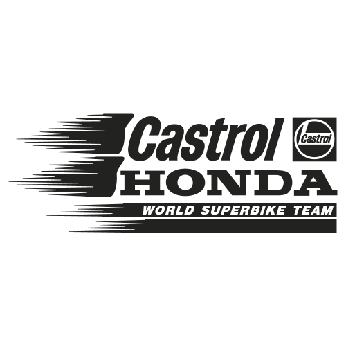Sticker Honda Castrol Droite