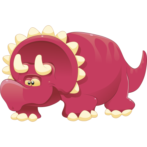 Autocollant Dinosaure Enfant