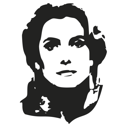 Sticker mural geant catherine deneuve