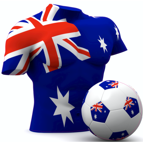 Autocollant Foot Australie