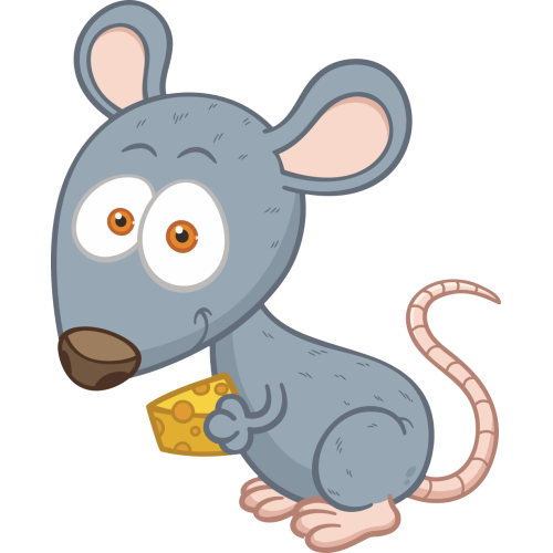 Autocollant Animaux Souris