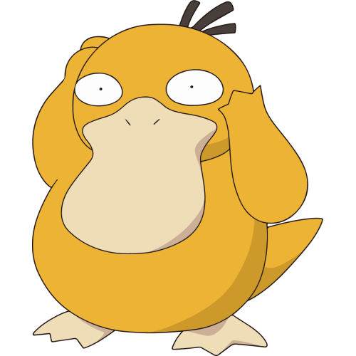 Sticker Pokemon Psykokwak