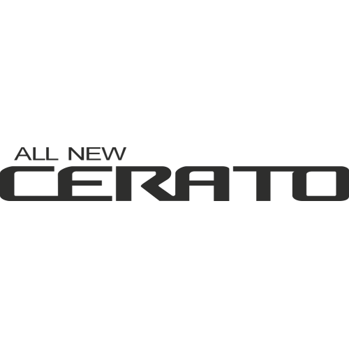 Sticker Kia Cerato