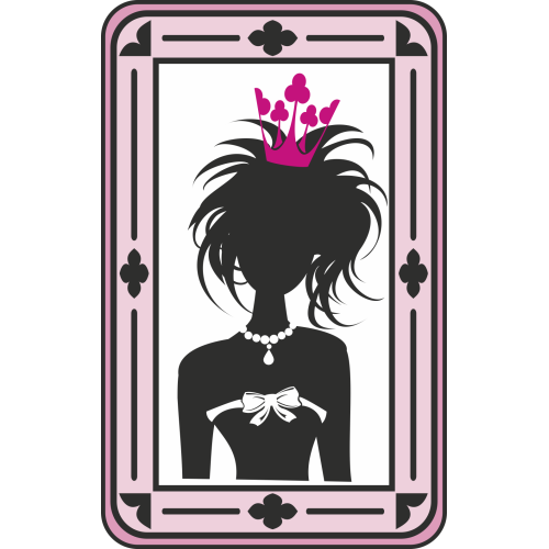 Autocollant Fashion Femme Couronne 5