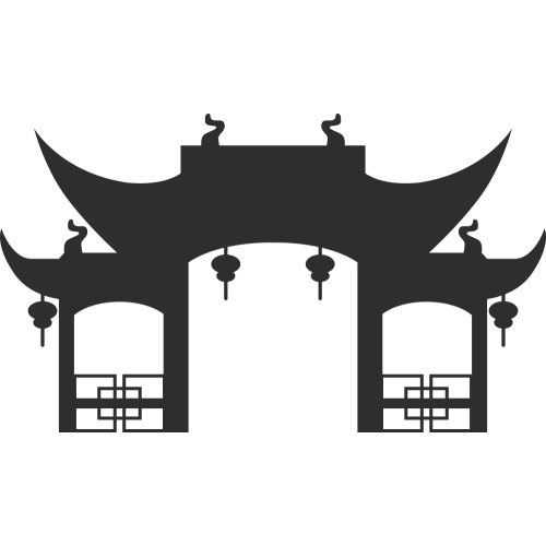 Sticker Temple Bouddha