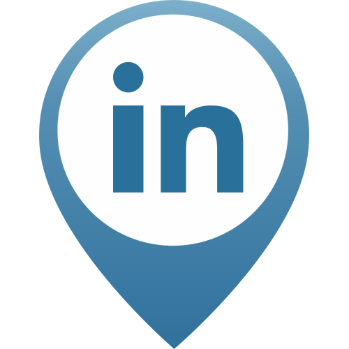 Autocollant Logo Réseau Social Linkedin 2