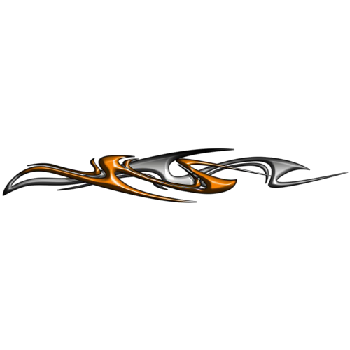 Autocollant Flaming Couleur