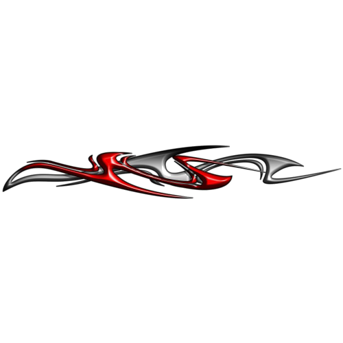 Autocollant Flaming Couleur