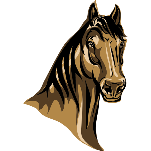 Autocollant Animaux Cheval 4