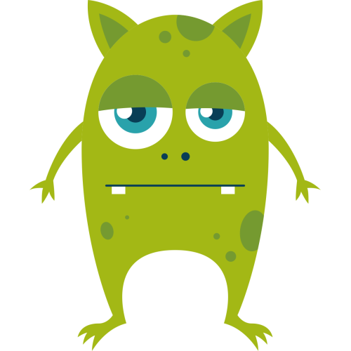 Autocollant Monstre Enfant