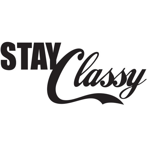 Sticker Jdm Stay Classy