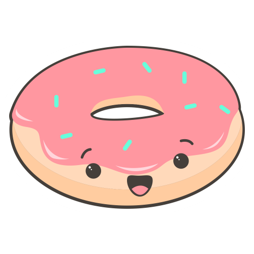 Autocollant Pâtisserie Donuts 1