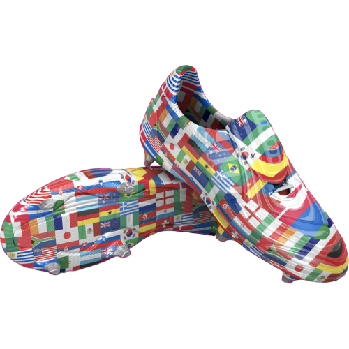 Autocollant Chaussure Foot Coupe Du Monde