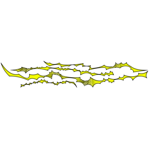 Autocollant Flaming Couleur