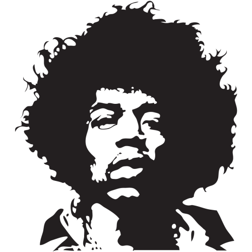 Sticker Jimi Hendrix