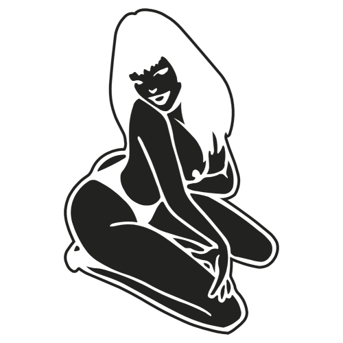 Sticker Femme Sexy
