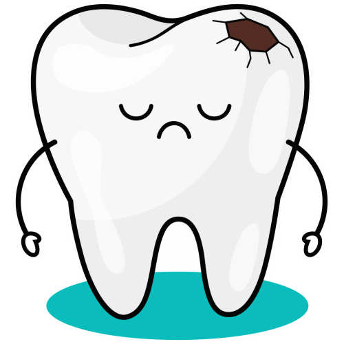 Autocollant Logo Dentiste Dent 7