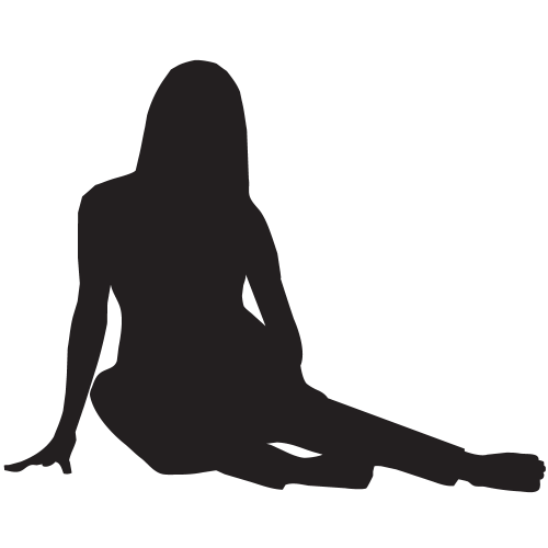 Sticker Silhouette Femme Sexy 48