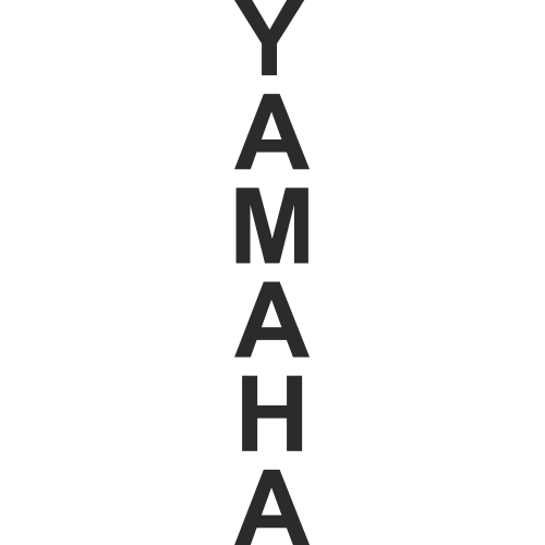 Sticker Yamaha vertical