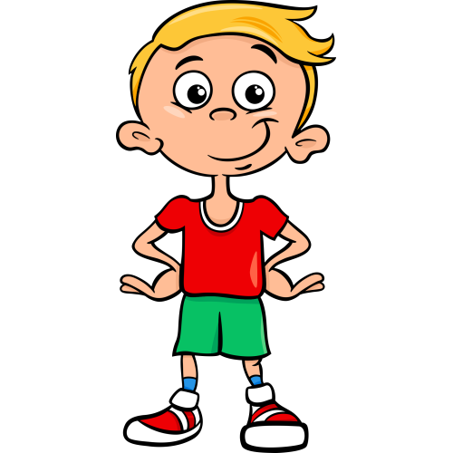 Autocollant Enfants Petit Garçon 1