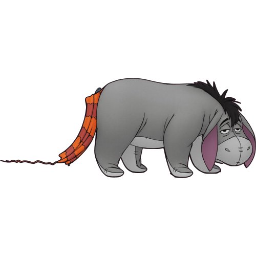 Autocollant Winnie Bourriquet