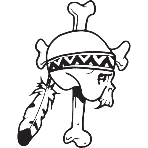 Sticker Tête De Mort