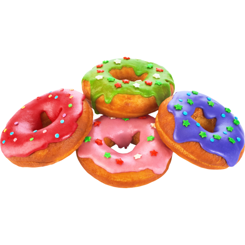 Autocollant Alimentation Gâteau Donuts 5